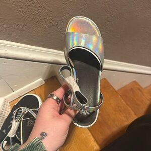 Target monochrome heels